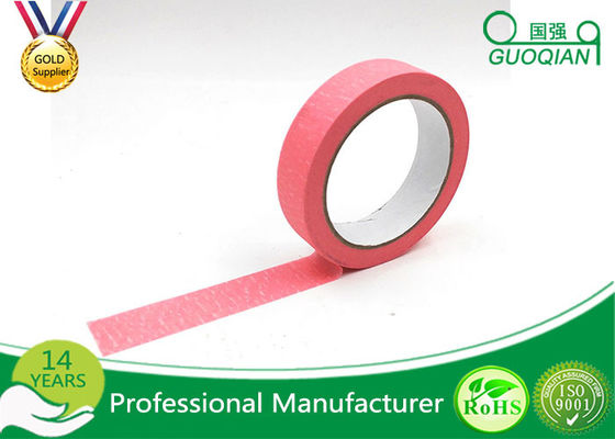 China Escritório que etiqueta etiquetas adesivas rasgo fácil rosa/roxo/vermelho decorativos da fita do ofício fornecedor